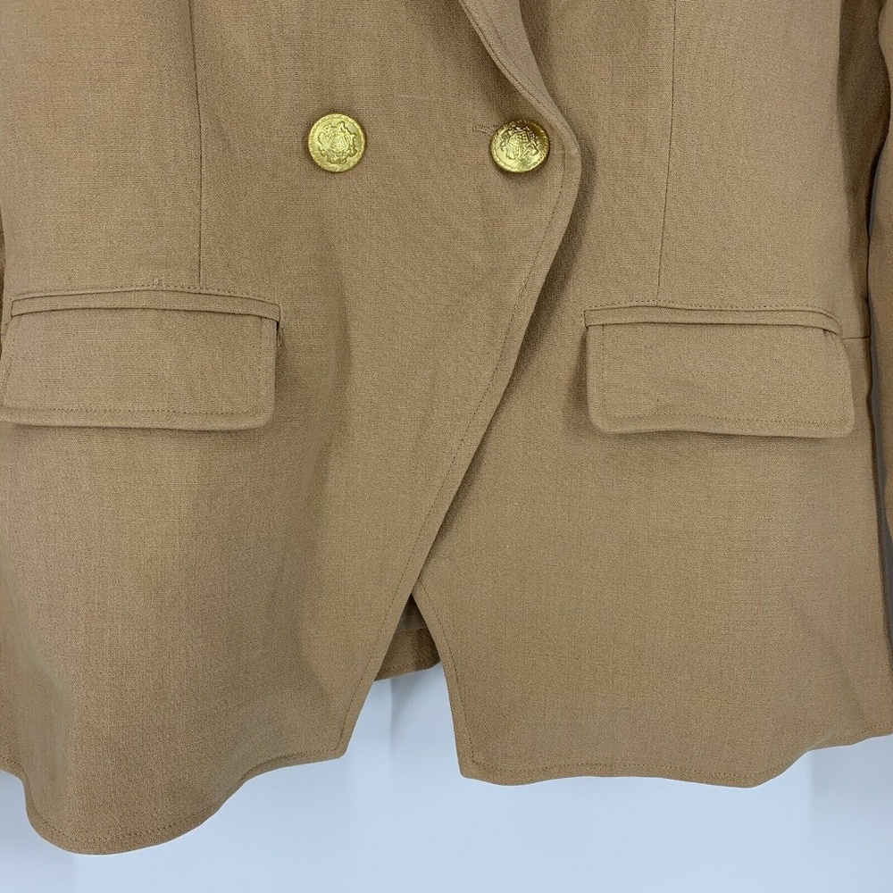 Missguided Double Breasted Military Blazer Jacket - Picture 6 of 12